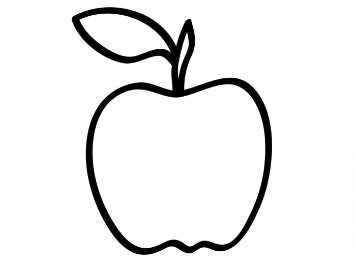 Apple Printable Coloring Pages
 Apple Coloring Pages To Print