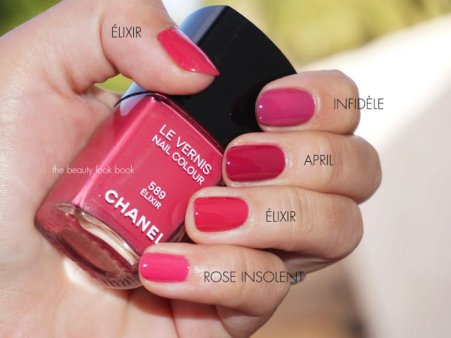 April Nail Colors
 Chanel Élixir 589 Le Vernis Fall 2013