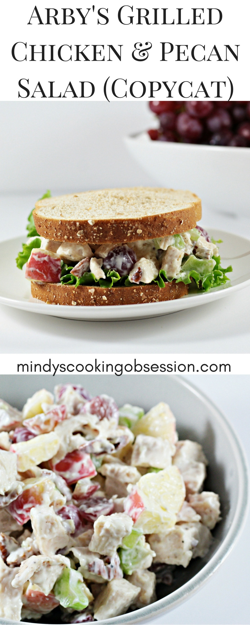 Arby'S Pecan Chicken Salad Sandwich
 Arby s Grilled Chicken & Pecan Salad Copycat