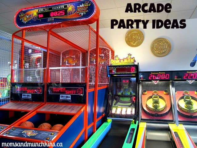 Arcade Birthday Party Ideas
 Arcade Party Ideas For Kids and Teens Moms & Munchkins