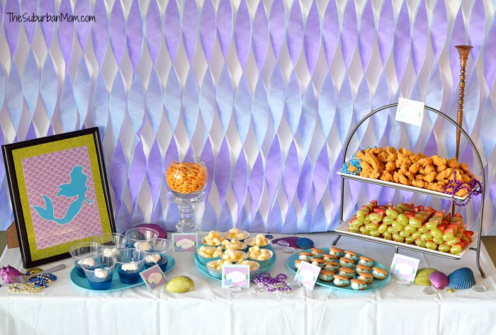 Ariel Mermaid Party Ideas
 The Little Mermaid Ariel Birthday Party Ideas Food