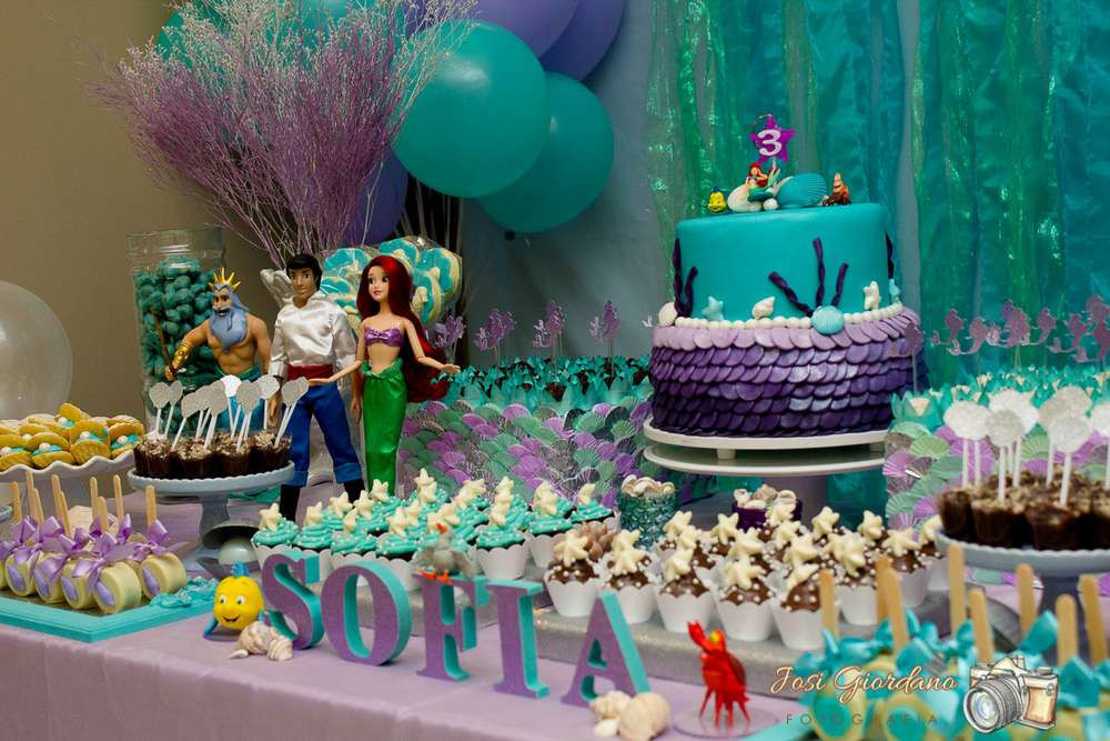 Ariel Mermaid Party Ideas
 The Little Mermaid Birthday Party Ideas