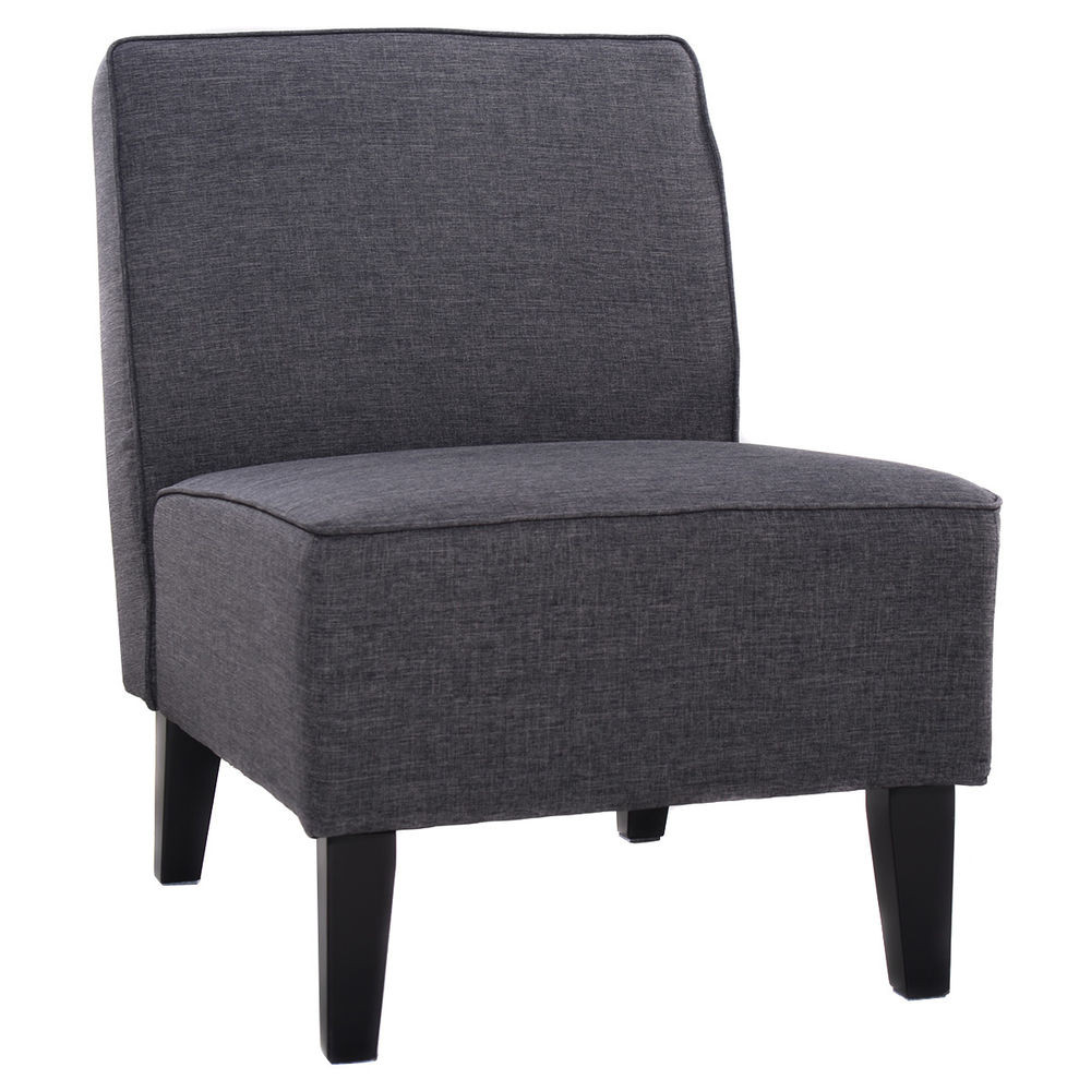 Armless Living Room Chairs
 Accent Chair Armless Contemporary Dining Chair Living Room