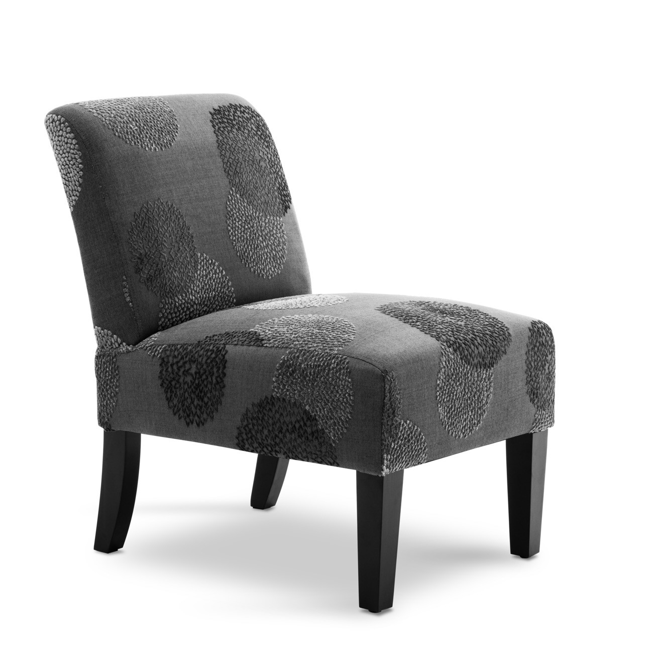 Armless Living Room Chairs
 BELLEZE Armless Contemporary Upholstered Single Curved
