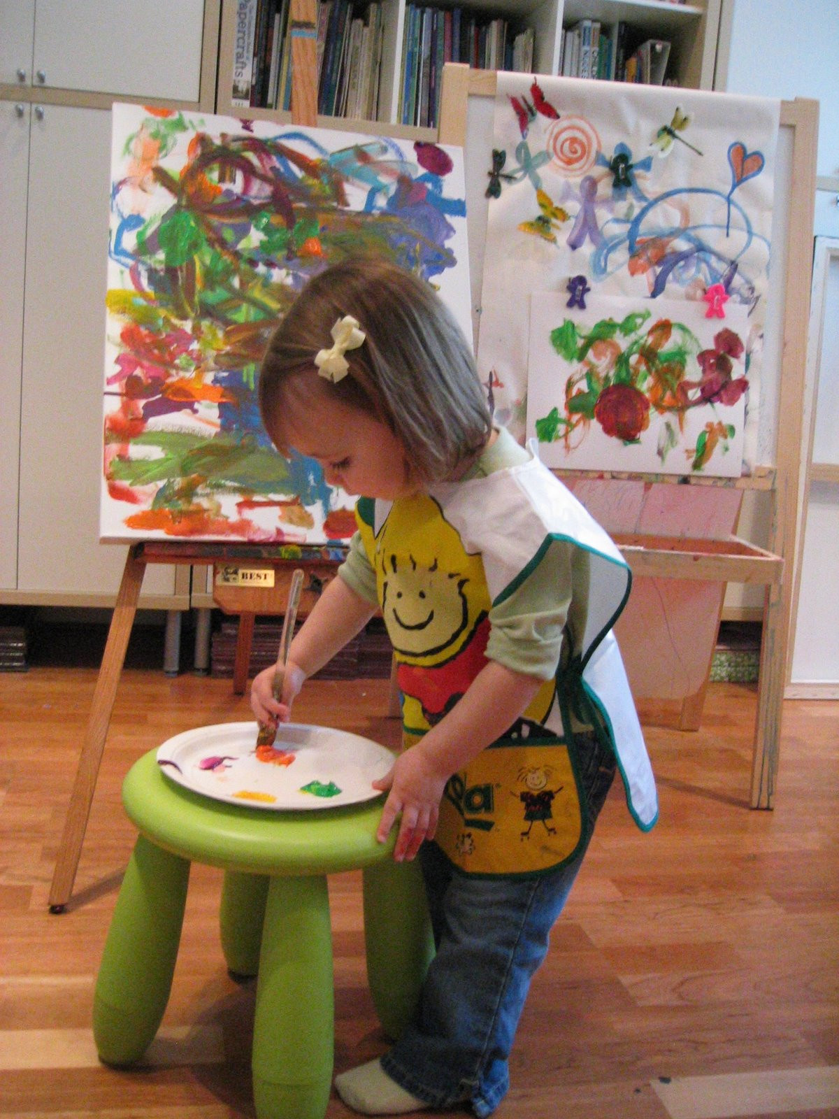 Art Activity For Preschoolers
 Pink and Green Mama Making Art At Home My Favorite Art