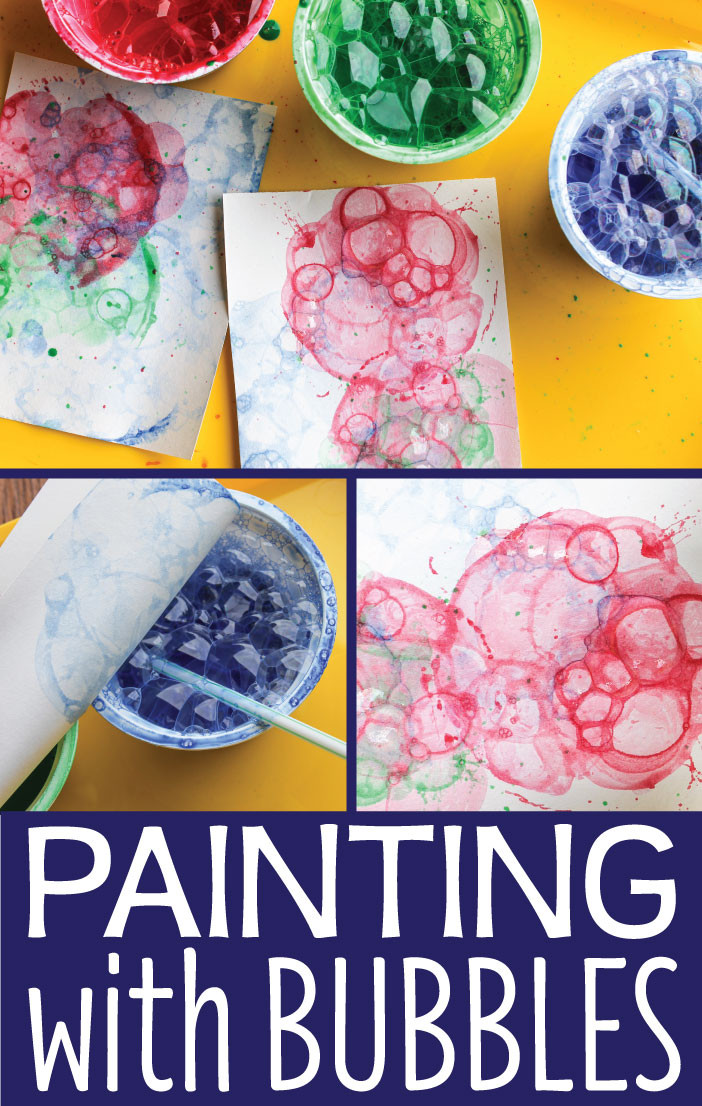 Art Activity For Preschoolers
 Art Activities for Kids Painting with Bubbles Early