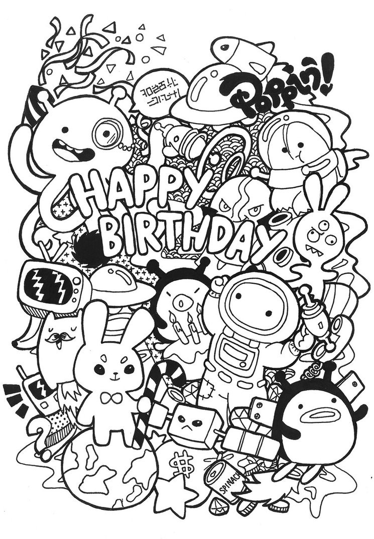 Art Coloring Pages For Kids
 Doodle Coloring Pages Best Coloring Pages For Kids