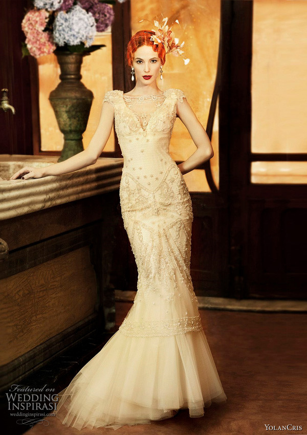 Art Deco Wedding Dress
 Forevemore Events Exquisite Vintage Revival Wedding Dresses