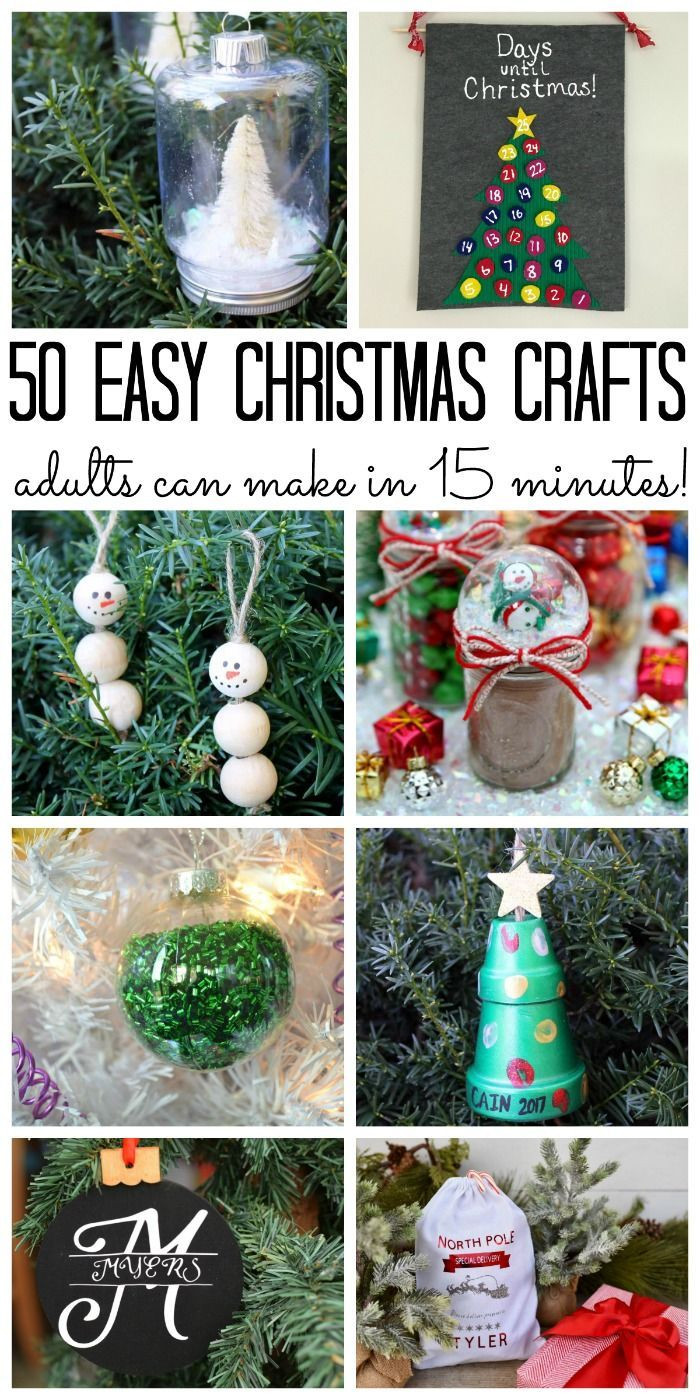 Art Gifts For Adults
 Over 50 Christmas Crafts for Adults