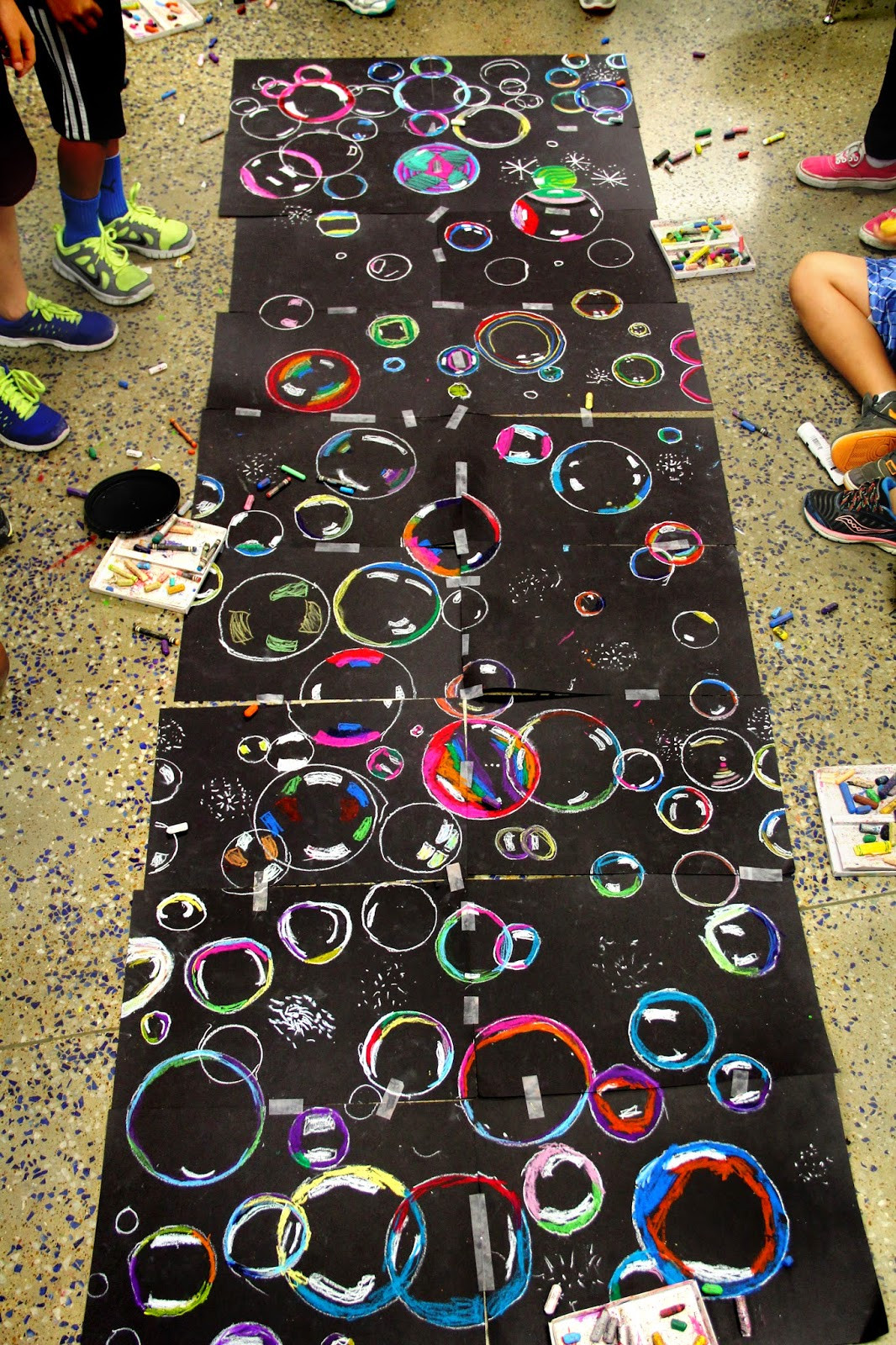 Art Project Ideas For Kids
 smART Class Floating on to grade End of the year