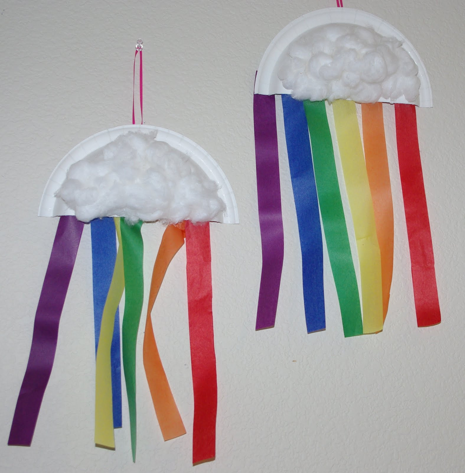 Arts And Craft Ideas For Kids
 Kids Craft Streamer Rainbows Happiness is Homemade