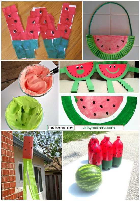 Arts And Craft Ideas For Preschoolers
 Top 10 Watermelon Crafts for Kids