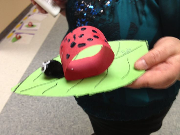 Arts And Craft Ideas For Preschoolers
 Cute ladybug craft
