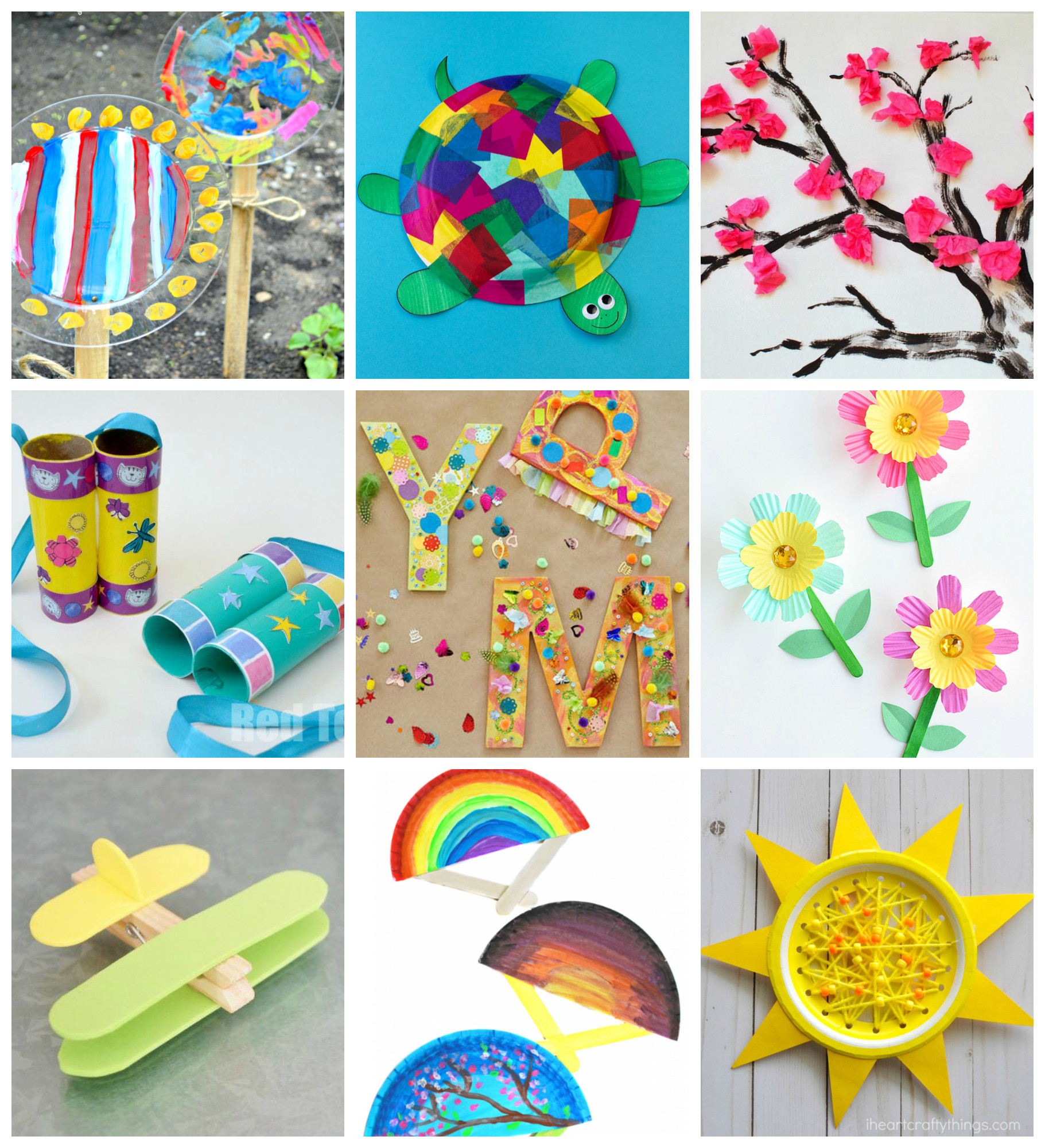 Arts And Crafts For Preschoolers
 50 Quick & Easy Kids Crafts that ANYONE Can Make