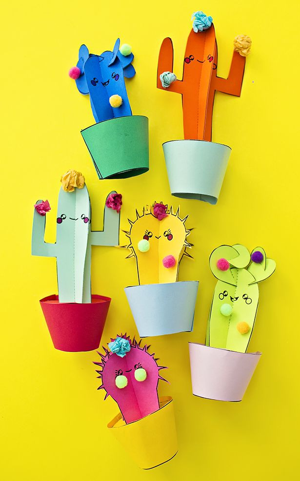 Arts And Crafts Projects For Toddlers
 7 adorable cactus crafts for kids that will survive in any