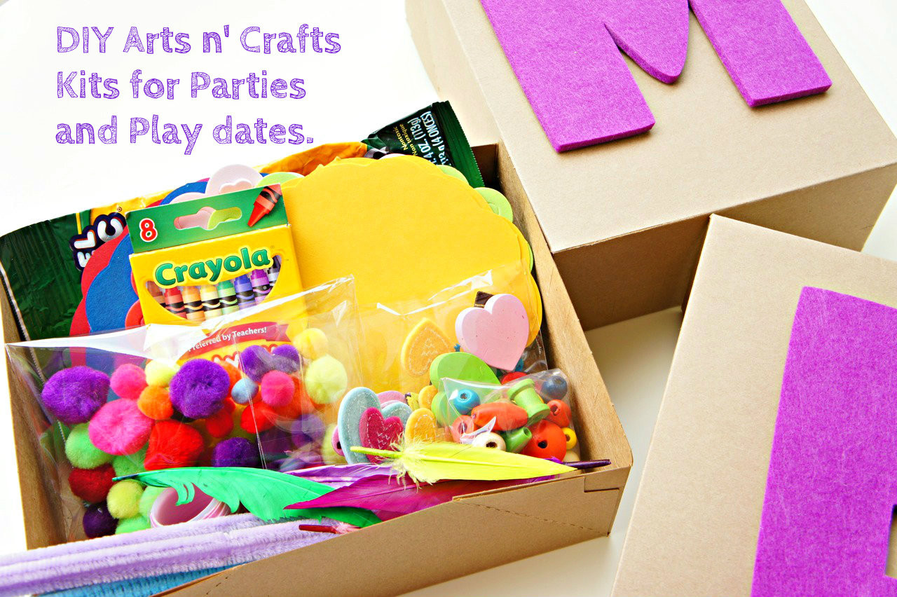 Arts N Crafts For Toddlers
 DIY Arts and Crafts Kits for Kids Bebe and Bear