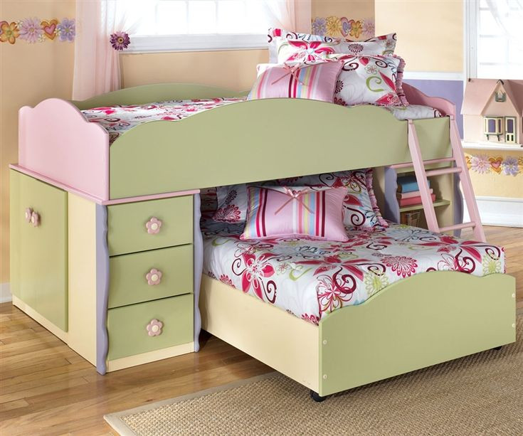Ashley Furniture Kids Bedroom
 Ashley Furniture Doll House Loft Bed with Built In Dresser