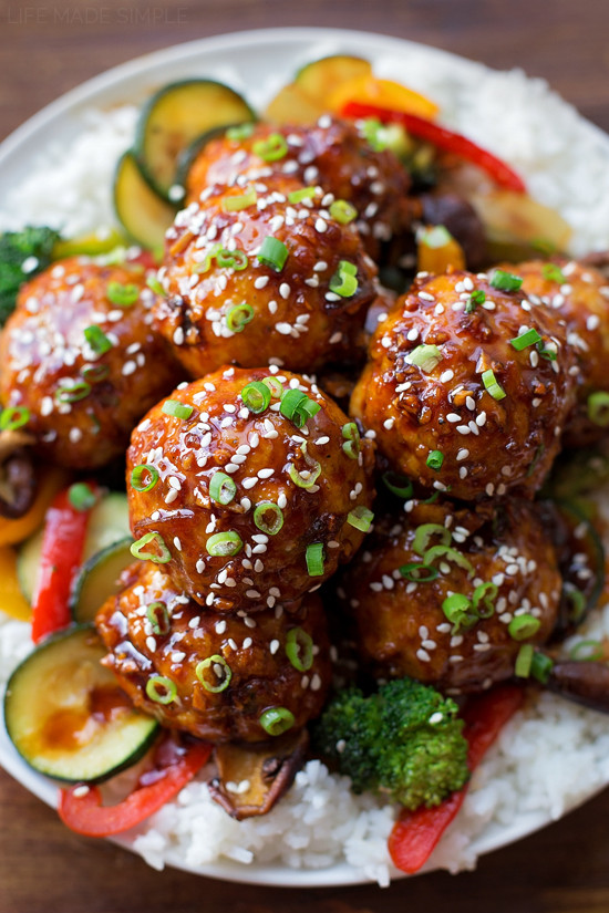 Asian Appetizer Recipes
 Sticky Asian Meatballs Life Made Simple