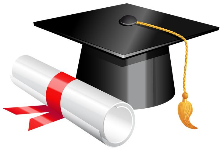 Associates Degree Graduation Party Ideas
 Graduation Cap and Diploma PNG Clipart Picture