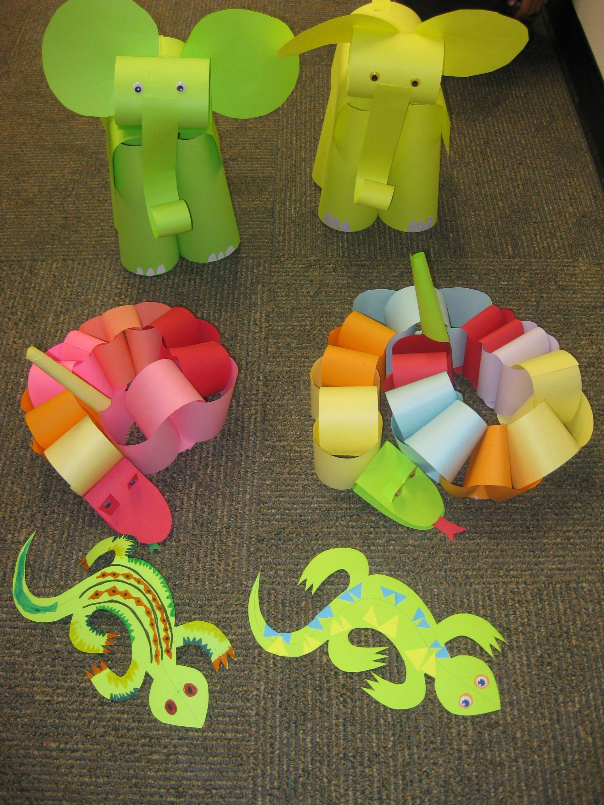 August Crafts For Toddlers
 At our August Paper Craft program for Children we escaped