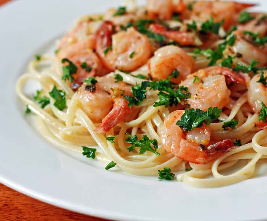 Authentic Italian Seafood Pasta Recipes
 Lemon garlic Shrimp Scampi Recipe The Daring Gourmet