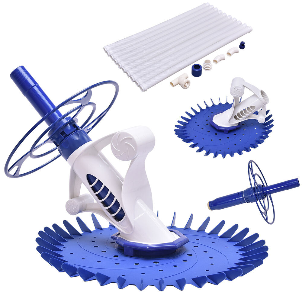 Automatic Above Ground Pool Vacuum
 Automatic Swimming Pool Cleaner Set Clean Vacuum Inground