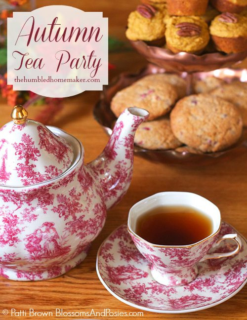 Autumn Tea Party Ideas
 How to Host an Autumn Tea Party with Fall Recipes and