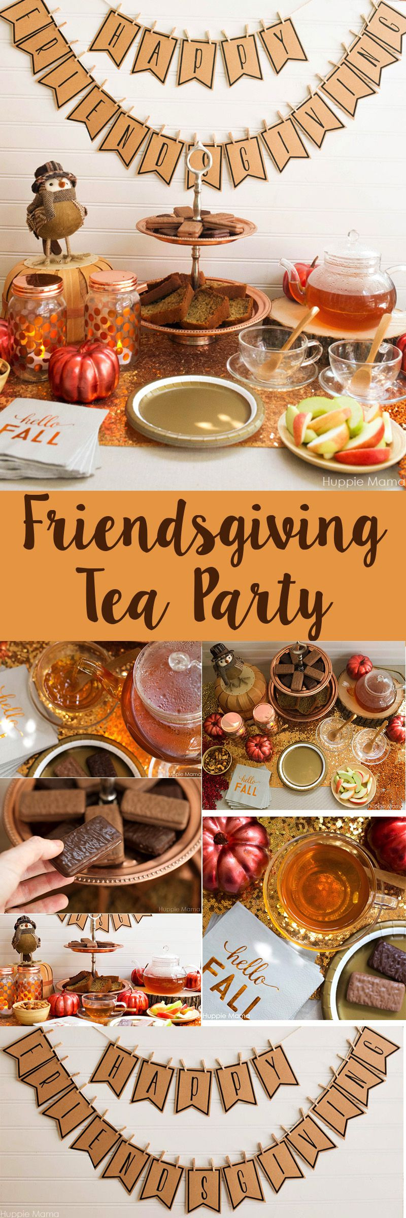 Autumn Tea Party Ideas
 Friendsgiving Tea Party