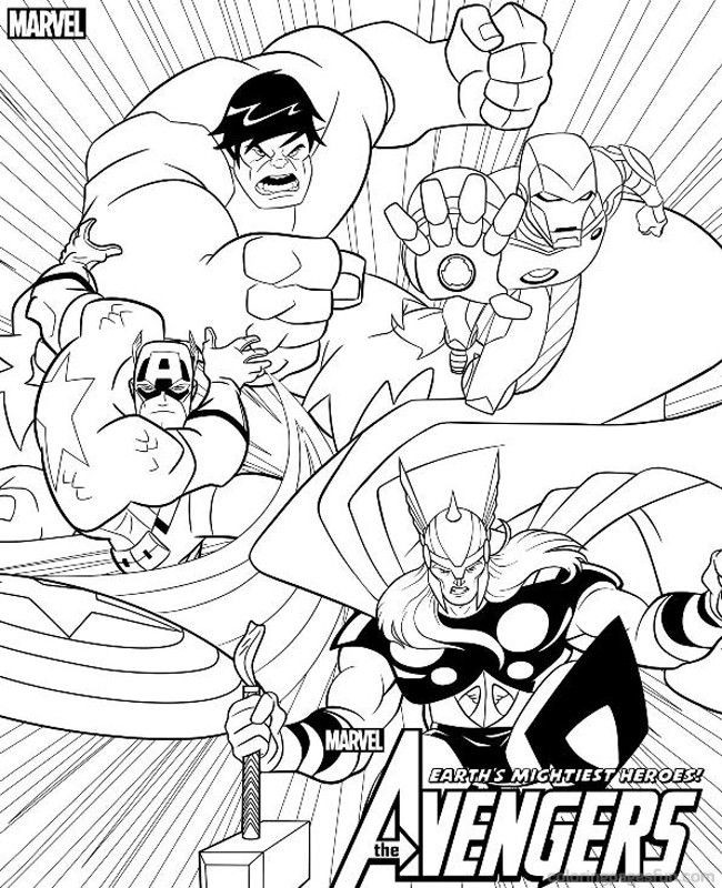 Avengers Coloring Pages Printable
 Avengers Coloring Pages Best Coloring Pages For Kids