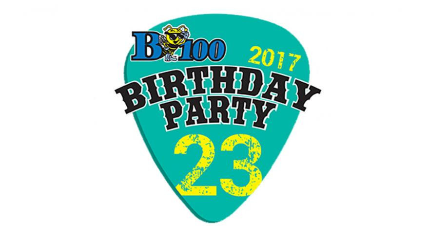B100 Birthday Party
 August 27 B100 Birthday Party