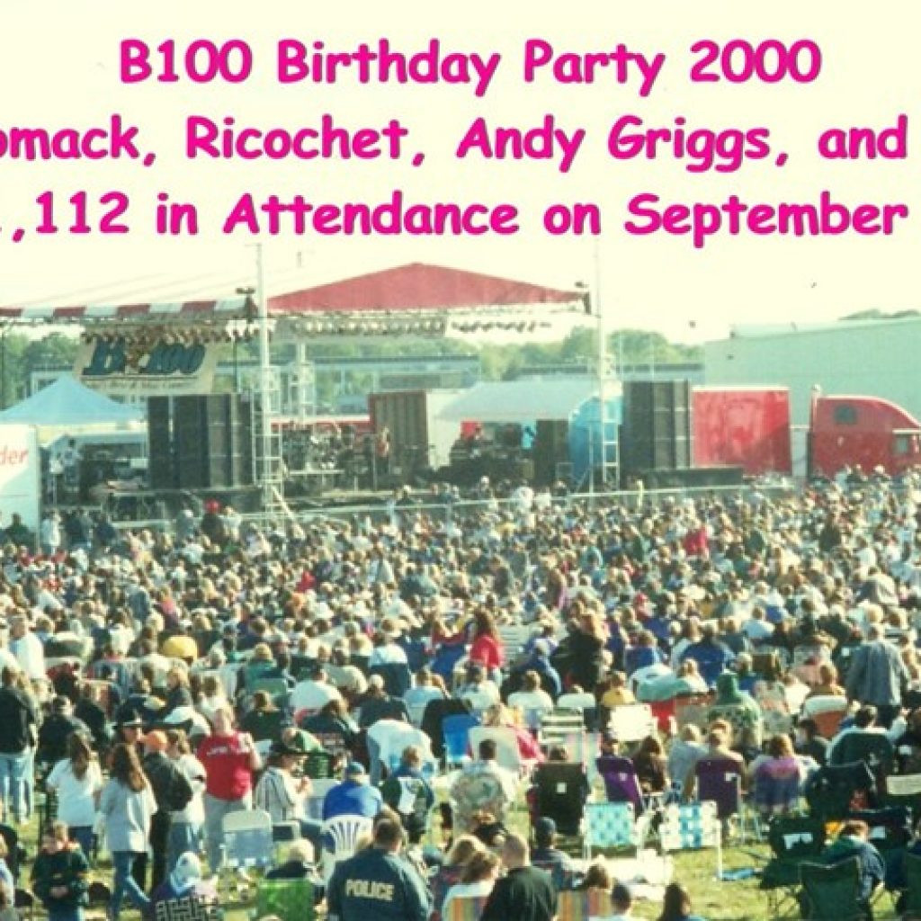 B100 Birthday Party
 Bday 2000 B100