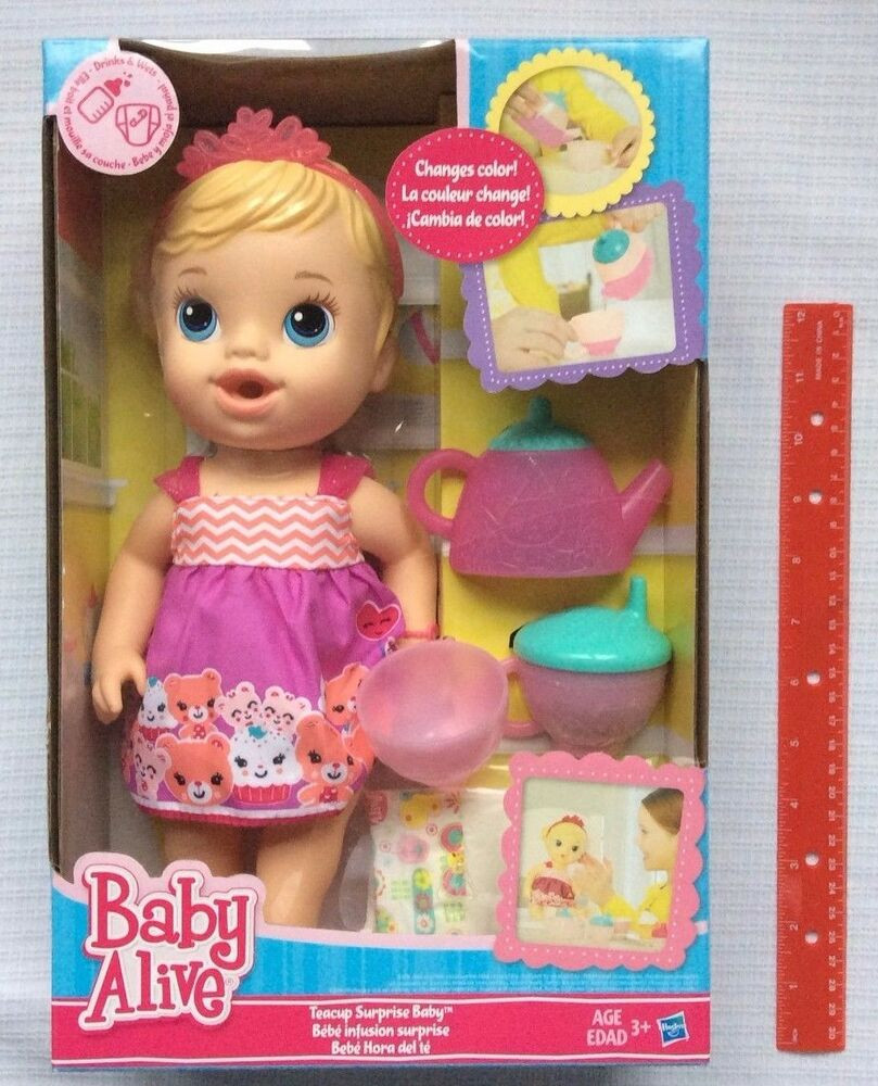 Baby Alive Tea Party
 Baby Alive Teacup Surprise Doll Tea Party BLONDE Drinks