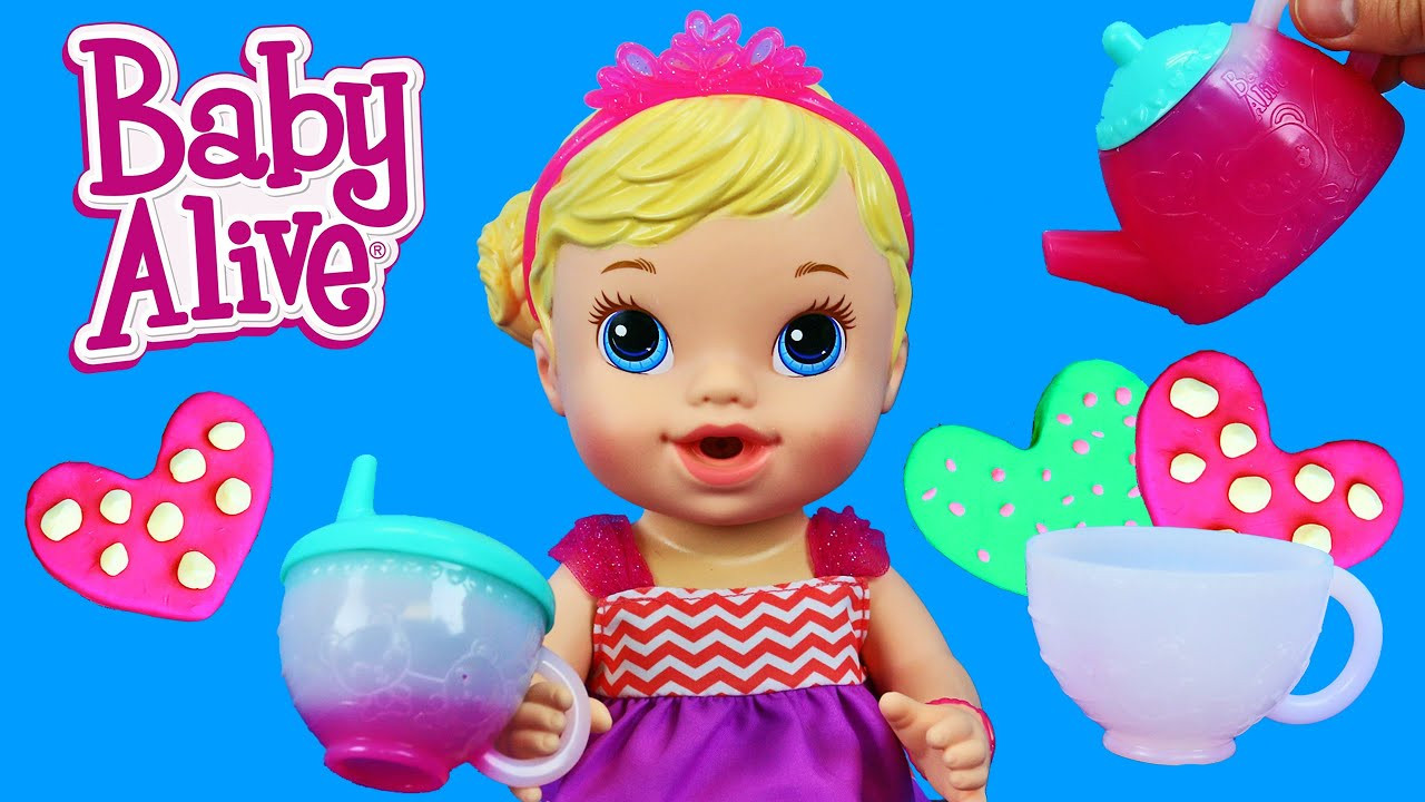 Baby Alive Tea Party
 Baby Alive Teacup Surprise Baby Doll Has a Play Doh Tea