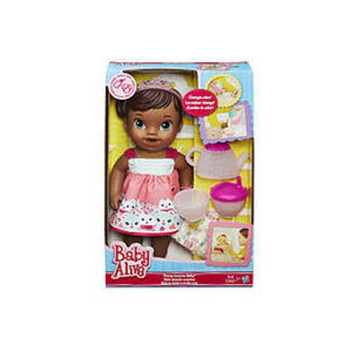 Baby Alive Tea Party
 Baby Alive Lil’ Sips Baby Has a Tea Party Doll African