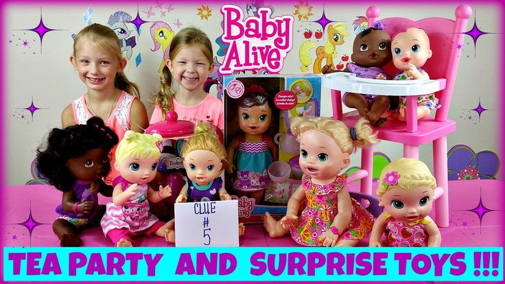 Baby Alive Tea Party
 BABY ALIVE Teacup Surprise Baby Doll Fun Tea Party and