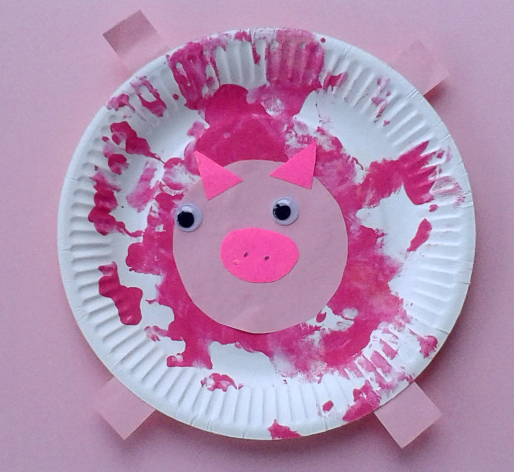 Baby Animals Crafts
 Crafts for Toddlers Paper Plate Baby Farm Animals Mess