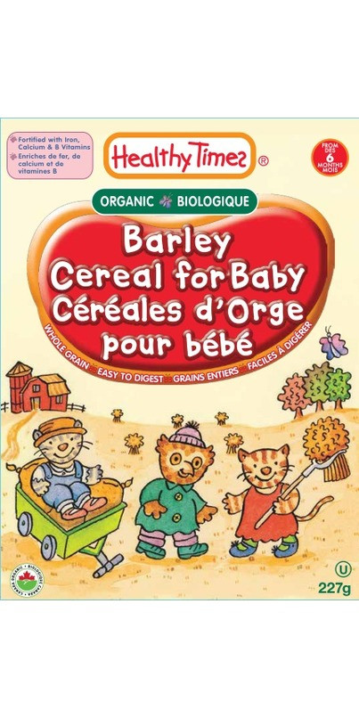 Baby Barley Cereal
 Buy Healthy Times Organic Barley Cereal For Baby at Well