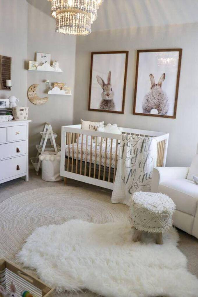 Baby Bedroom Decorations
 27 Cute Baby Room Ideas Nursery Decor for Boy Girl and