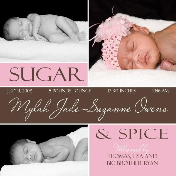 Baby Birth Quote
 Baby Girl Birth Announcements Quotes QuotesGram