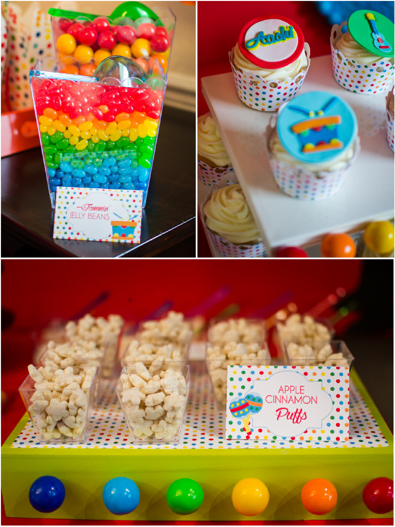 Baby Birthday Party Food Ideas
 Baby Jam A Music Inspired 1st Birthday Party