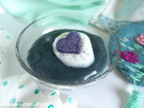 Baby Blue Food Coloring
 Blue Pudding With Natural Food Coloring Sew Historically