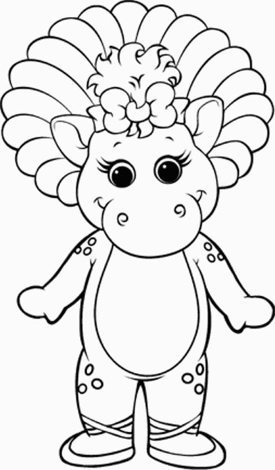 Baby Bop Coloring Pages
 24 best Barney Coloring Pages images on Pinterest