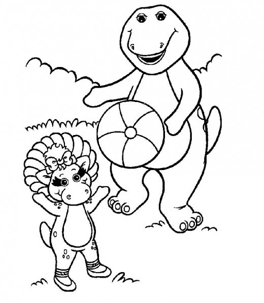 The 21 Best Ideas for Baby Bop Coloring Pages - Home, Family, Style and ...