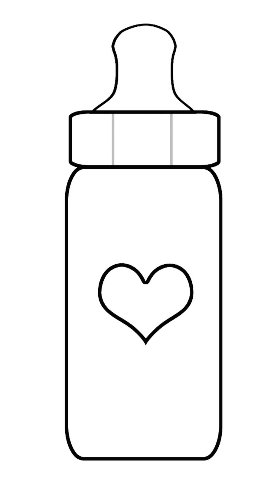 Baby Bottle Coloring Pages
 Bottle Coloring Pages