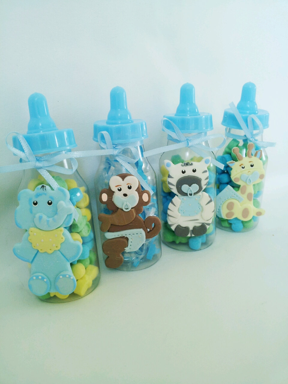 Baby Bottle Party Favor
 Items similar to 6 JUNGLE SAFARI party favor Baby bottle