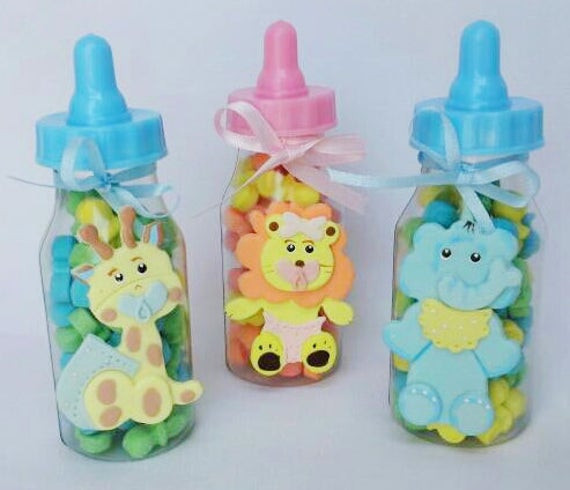 Baby Bottle Party Favor
 JUNGLE SAFARI party favor Baby bottle party by