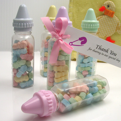 Baby Bottle Party Favor
 How To Make Cheap Homemade Baby Shower Party Favor