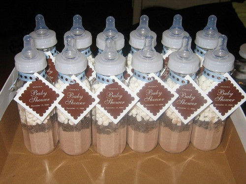 Baby Bottle Party Favor
 Winter Wonderland Baby Shower Ideas