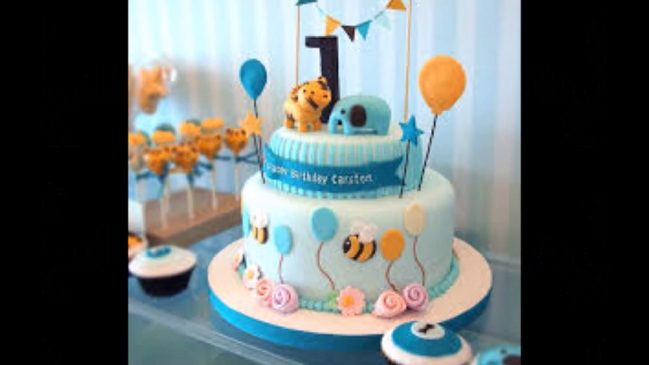 Baby Boy Cake Ideas For First Birthday
 baby boy 1st birthday cake photos