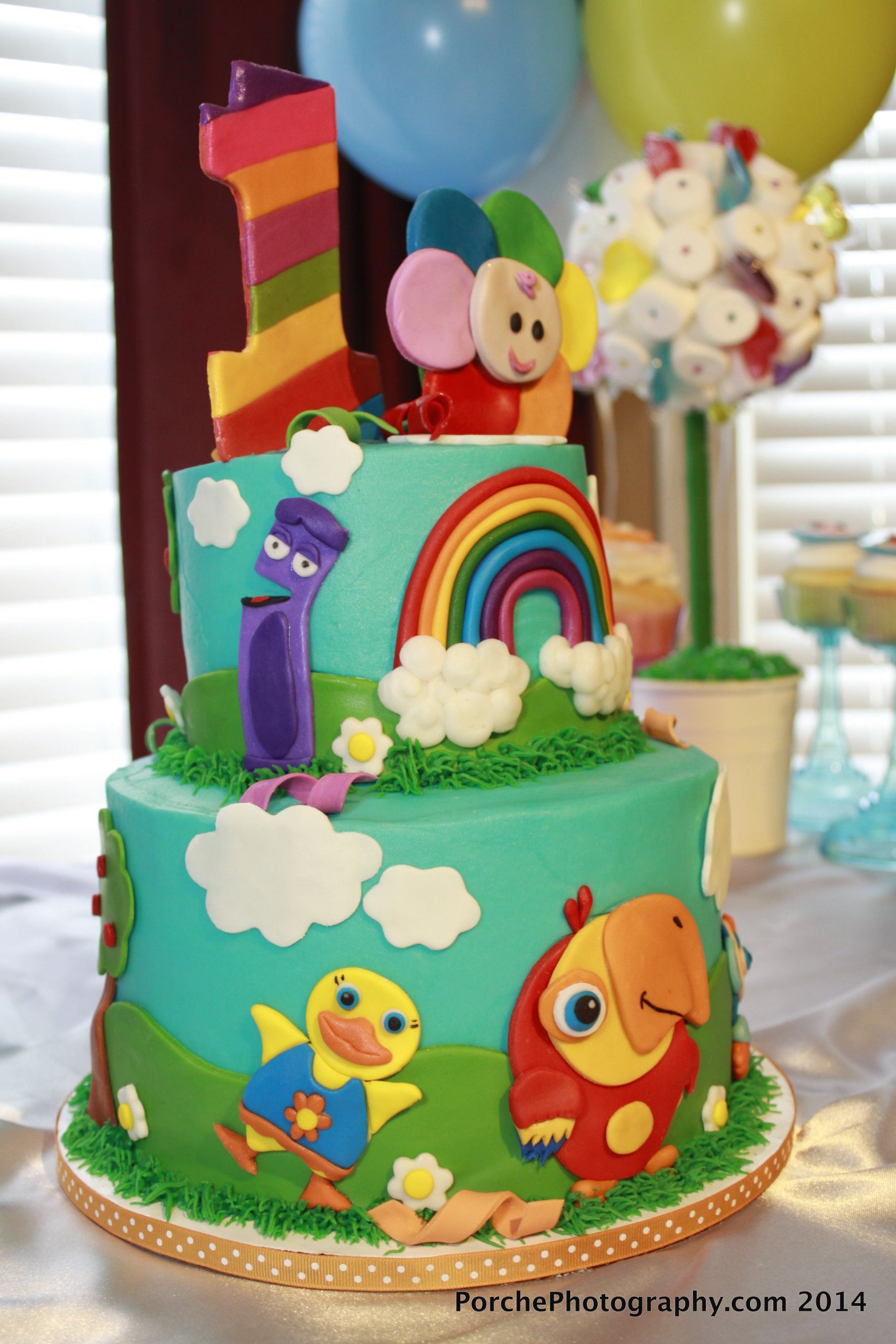 Baby Boy Cake Ideas For First Birthday
 BabyFirst TV birthday cake 1st birthday party